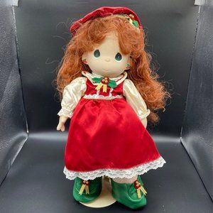 Precious Moments 1999 Christmas Doll "Holly"